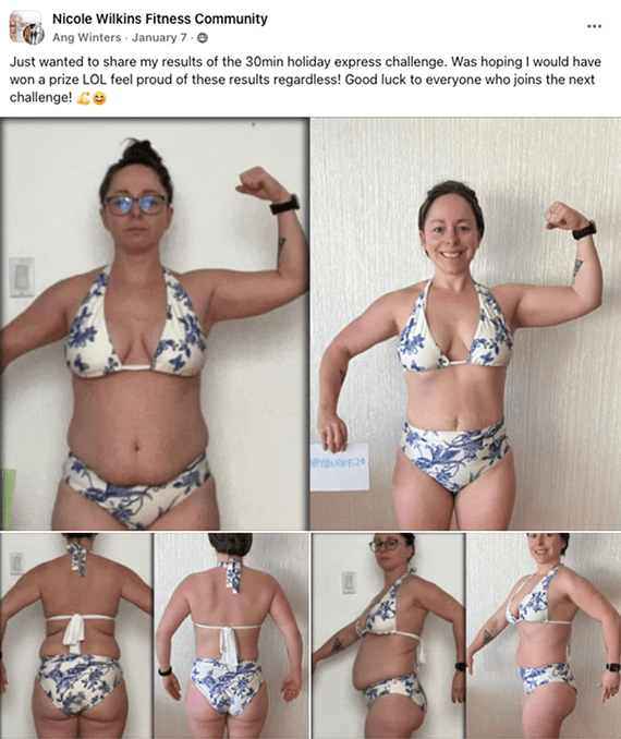 Jana Atwood before and after.