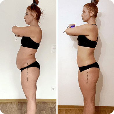 Ardra Lalciu lost 14 pounds and 10 total inches.