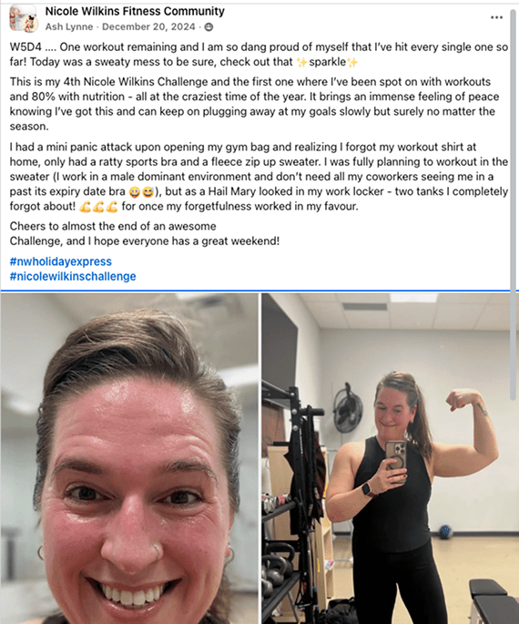 Vicki Madeiros Karshner before and after.