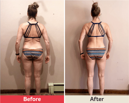 Before and after image.