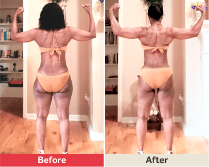 Before and after image.