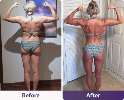 Before and after image.