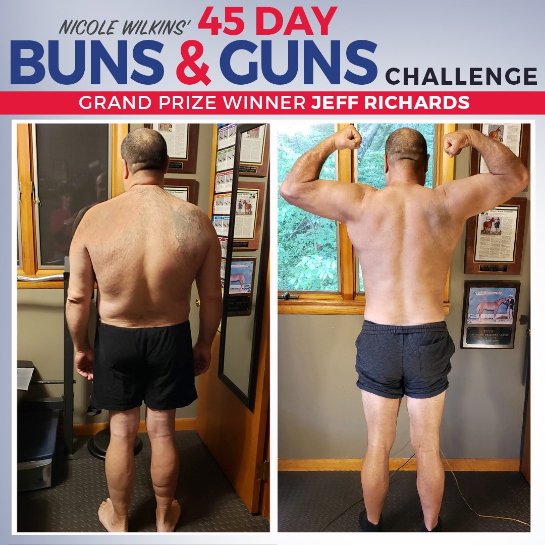 45 Day Buns Guns Challenge 2019 Winners Announcement Nicole Wilkins