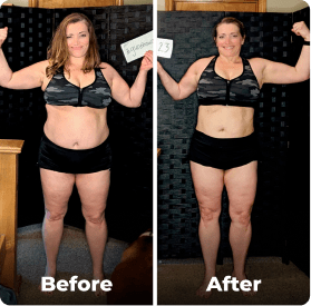 Before and after image.