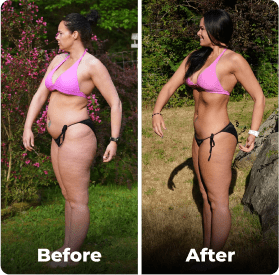 Before and after image.