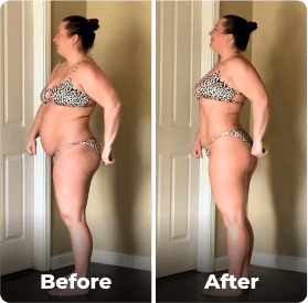 Before and after image.