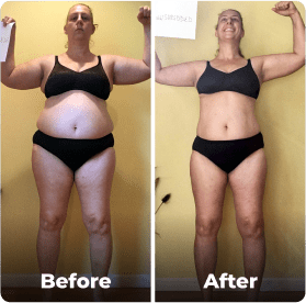 Before and after image.