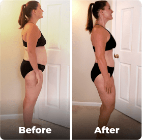 Before and after image.