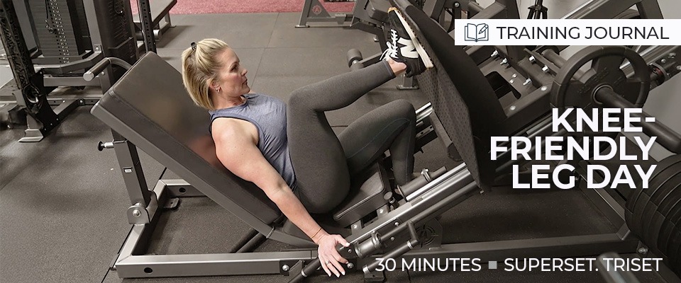 Training Journal: 30 Minute Knee-Friendly Leg Day