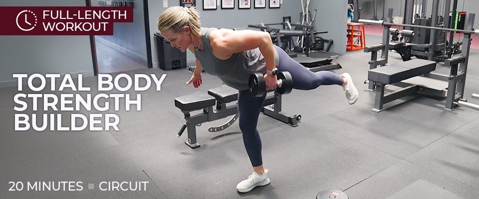 Full Length Workout: 20 Minute Total Body Strength Circuit Workout