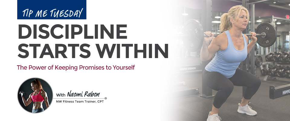 Tip Me Tuesday: Discipline Starts Within