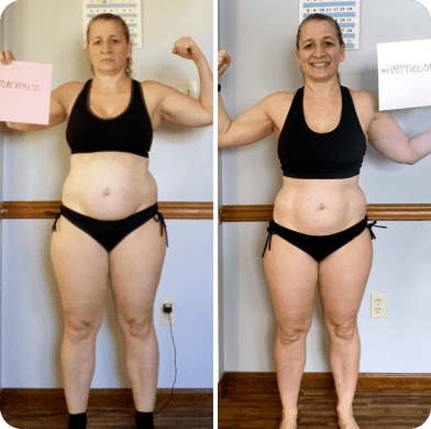 Patty Insalaco — 2024 Holiday Express before and after, view 1