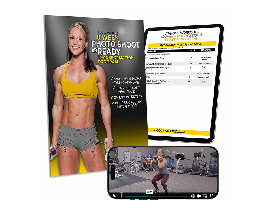 8 week photoshoot ready.