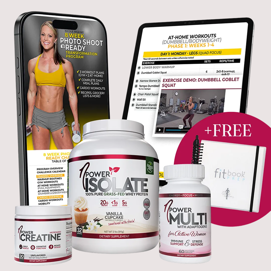 8 week photoshoot ready.